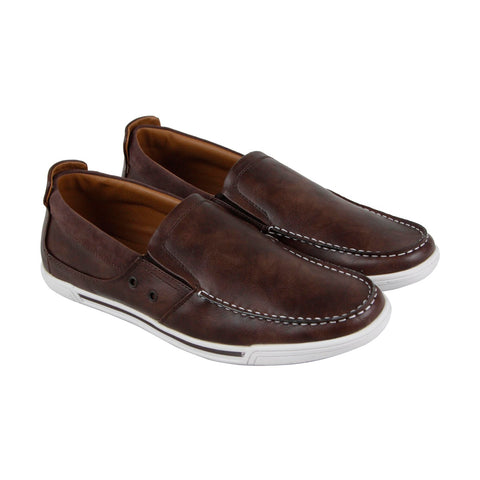 Unlisted by Kenneth Cole Press Loafer Mens Brown Casual Slip On Loafers Shoes