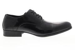 Unlisted by Kenneth Cole Tex Book UMS9050AM Mens Black Cap Toe Oxfords Shoes