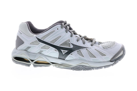 Mizuno Wave Tornado X2 V1GC181280 Womens Gray Mesh Athletic Volleyball Shoes