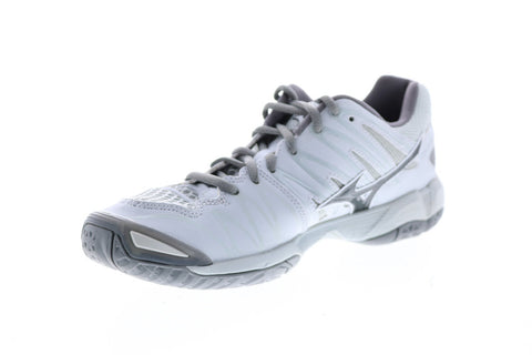 Mizuno Wave Tornado X2 V1GC181280 Womens Gray Mesh Athletic Volleyball Shoes