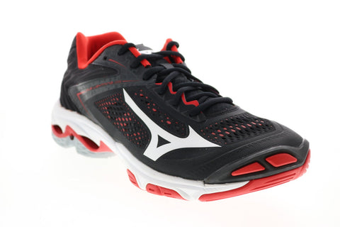 Mizuno Wave Lightning Z5 V1GC190062 Mens Black Athletic Volleyball Shoes