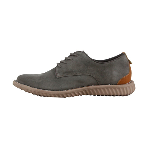 Steve Madden Varek Mens Gray Suede Casual Lace Up Oxfords Shoes