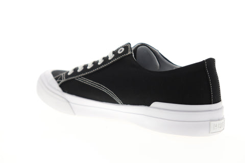 HUF Classic LO ESS TX VC00003 Mens Black Canvas Surf Skate Sneakers Shoes
