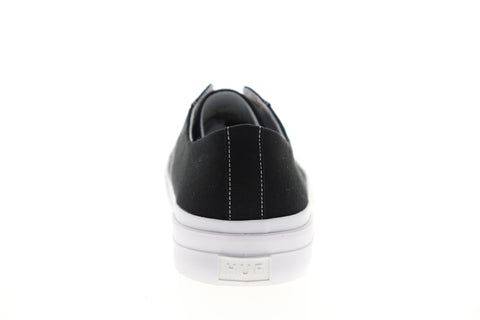 HUF Classic LO ESS TX VC00003 Mens Black Canvas Surf Skate Sneakers Shoes