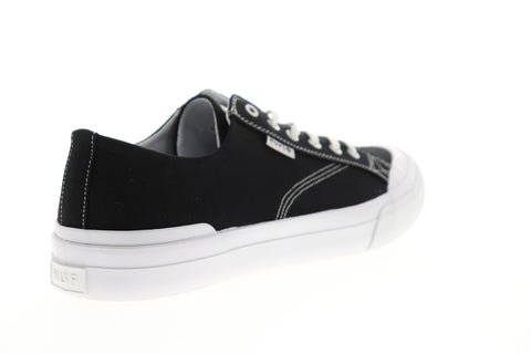 HUF Classic LO ESS TX VC00003 Mens Black Canvas Surf Skate Sneakers Shoes