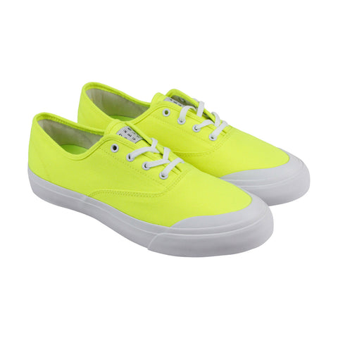 HUF Cromer VC00008 Mens Green Canvas Low Top Lace Up Skate Sneakers Shoes