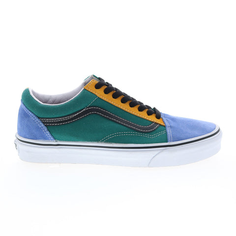 Vans Old Skool Mix & Match Mens Blue Green Lifestyle Sneakers Shoes
