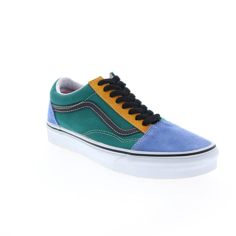 Vans Old Skool Mix & Match Mens Blue Green Lifestyle Sneakers Shoes