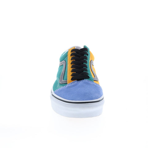 Vans Old Skool Mix & Match Mens Blue Green Lifestyle Sneakers Shoes