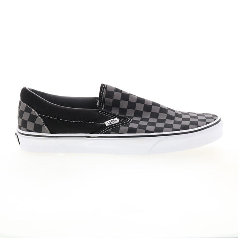 Vans Classic Slip-On VN000EYEBPJ Mens Black Canvas Lifestyle Sneakers Shoes