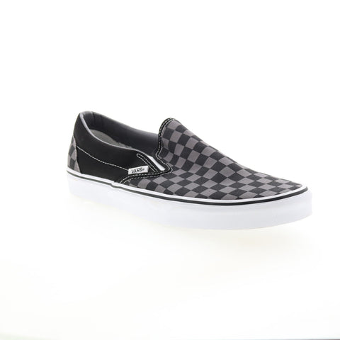 Vans Classic Slip-On VN000EYEBPJ Mens Black Canvas Lifestyle Sneakers Shoes