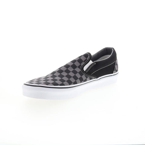 Vans Classic Slip-On VN000EYEBPJ Mens Black Canvas Lifestyle Sneakers Shoes
