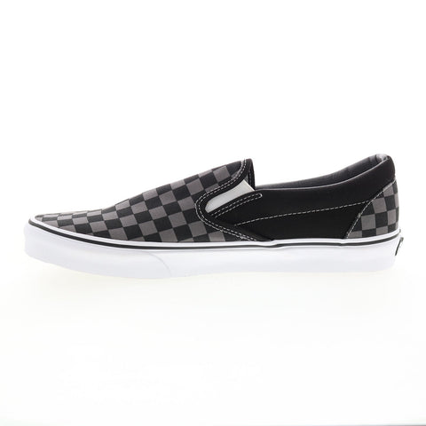 Vans Classic Slip-On VN000EYEBPJ Mens Black Canvas Lifestyle Sneakers Shoes