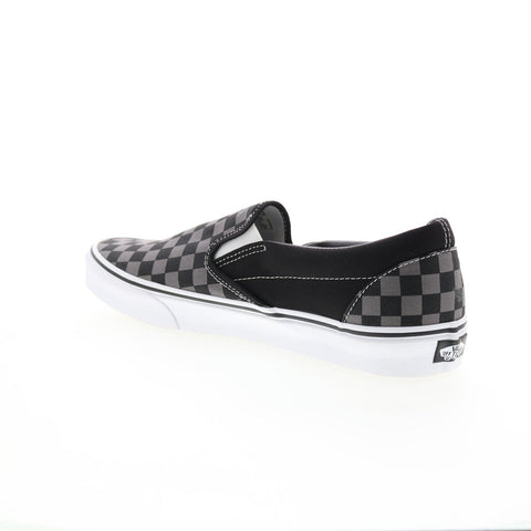 Vans Classic Slip-On VN000EYEBPJ Mens Black Canvas Lifestyle Sneakers Shoes