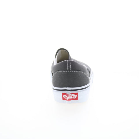 Vans Classic Slip-On VN000EYECHR Mens Gray Canvas Lifestyle Sneakers Shoes