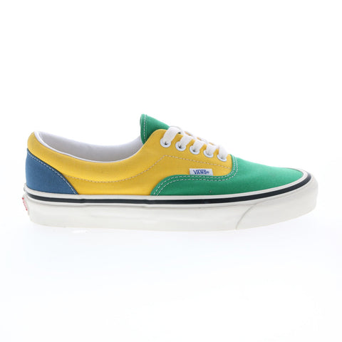 Vans Era 95 DX VN0A2RR1VY9 Mens Green Yellow Lifestyle Sneakers Shoes