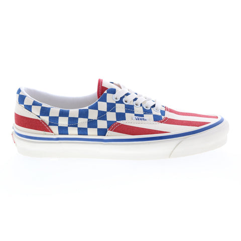 Vans Era 95 DX VN0A2RR1VYC Mens Red Blue Canvas Lifestyle Sneakers Shoes