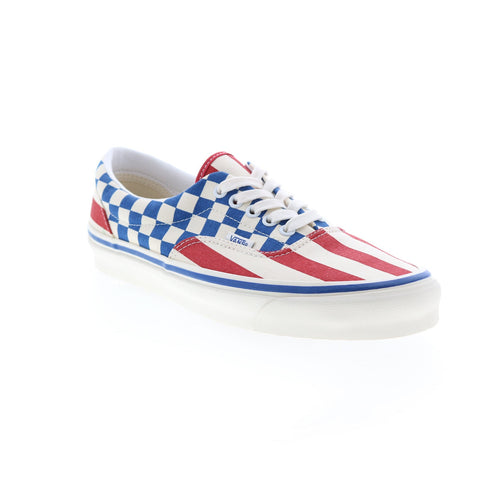 Vans Era 95 DX VN0A2RR1VYC Mens Red Blue Canvas Lifestyle Sneakers Shoes