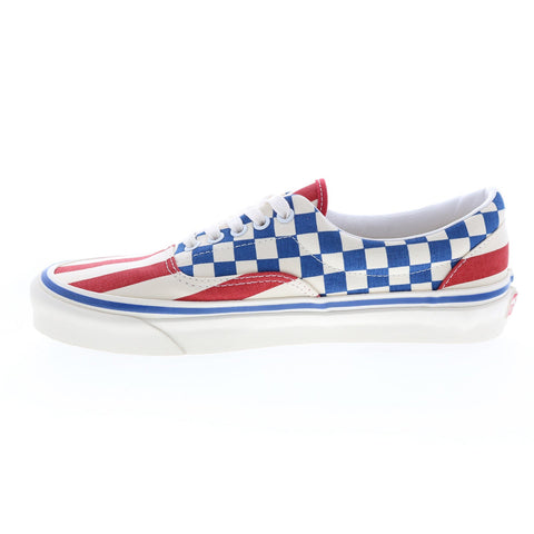Vans Era 95 DX VN0A2RR1VYC Mens Red Blue Canvas Lifestyle Sneakers Shoes