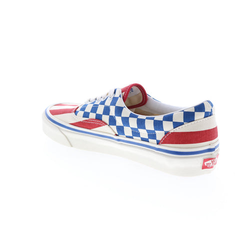 Vans Era 95 DX VN0A2RR1VYC Mens Red Blue Canvas Lifestyle Sneakers Shoes