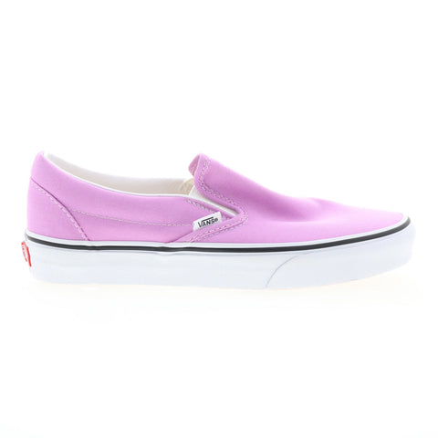 Vans Classic Slip-On VN0A33TB3SQ Mens Pink Canvas Lifestyle Sneakers Shoes