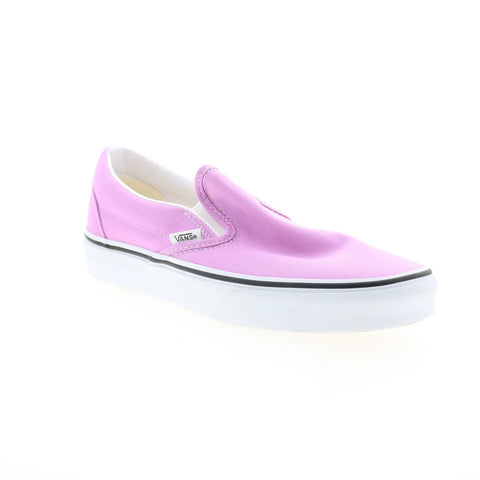 Vans Classic Slip-On VN0A33TB3SQ Mens Pink Canvas Lifestyle Sneakers Shoes