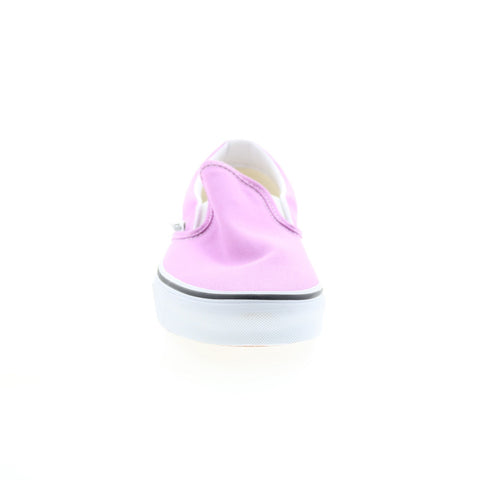 Vans Classic Slip-On VN0A33TB3SQ Mens Pink Canvas Lifestyle Sneakers Shoes