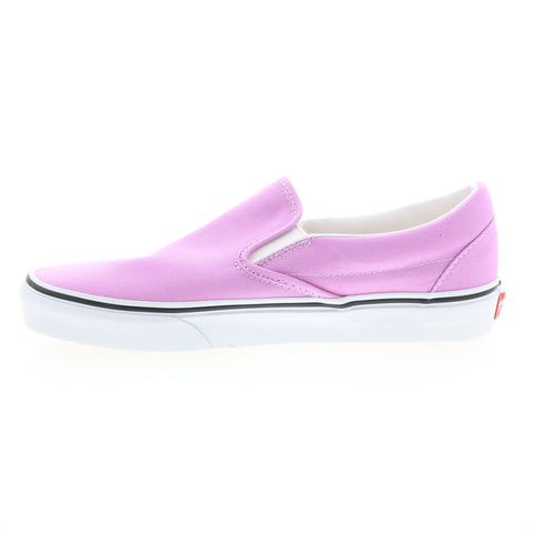 Vans Classic Slip-On VN0A33TB3SQ Mens Pink Canvas Lifestyle Sneakers Shoes