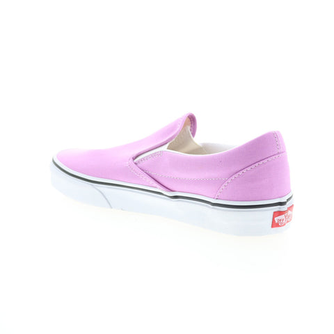 Vans Classic Slip-On VN0A33TB3SQ Mens Pink Canvas Lifestyle Sneakers Shoes