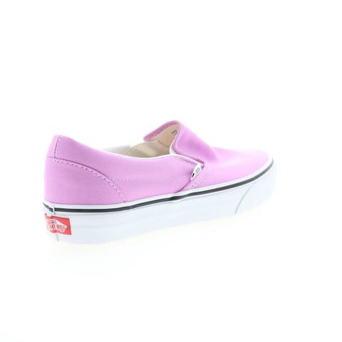 Vans Classic Slip-On VN0A33TB3SQ Mens Pink Canvas Lifestyle Sneakers Shoes