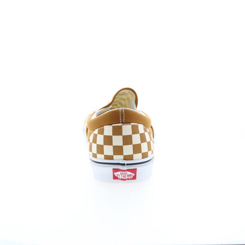 Vans Classic Slip-On VN0A33TB9HN Mens Brown Canvas Lifestyle Sneakers Shoes