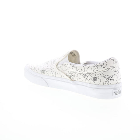 Vans Classic Slip-On VN0A33TB9HZ Mens Beige Canvas Lifestyle Sneakers Shoes