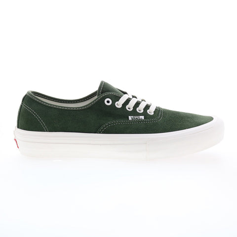 Vans Authentic Pro VN0A38BY2L6 Mens Green Suede Lifestyle Sneakers Shoes