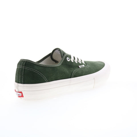 Vans Authentic Pro VN0A38BY2L6 Mens Green Suede Lifestyle Sneakers Shoes