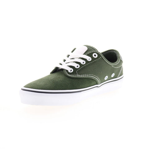 Vans Chima Ferguson Pro VN0A38CF1ST Mens Green Suede Lifestyle Sneakers Shoes