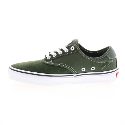 Vans Chima Ferguson Pro VN0A38CF1ST Mens Green Suede Lifestyle Sneakers Shoes