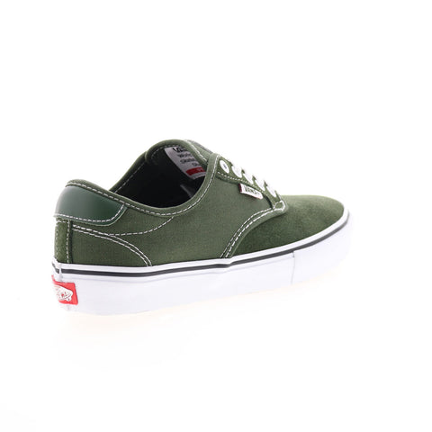 Vans Chima Ferguson Pro VN0A38CF1ST Mens Green Suede Lifestyle Sneakers Shoes