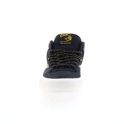 Vans Half Cab Pro VN0A38CP0QG Mens Black Nubuck Lifestyle Sneakers Shoes