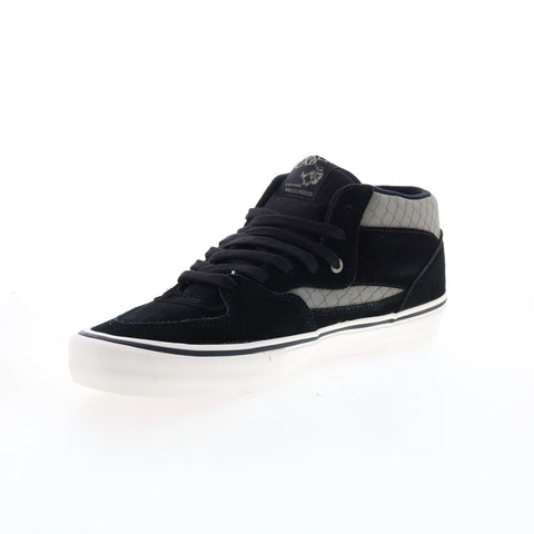 Vans Half Cab Pro VN0A38CP2LA Mens Black Suede Lifestyle Sneakers Shoes
