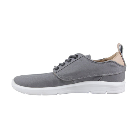 Vans Brigata Lite Mens Gray Canvas Low Top Lace Up Sneakers Shoes