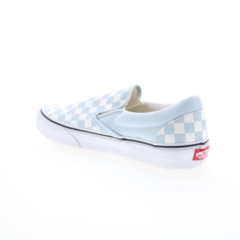 Vans Classic Slip-On VN0A38F7QCK Mens Blue Canvas Lifestyle Sneakers Shoes