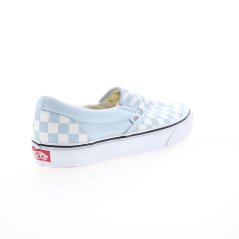 Vans Classic Slip-On VN0A38F7QCK Mens Blue Canvas Lifestyle Sneakers Shoes