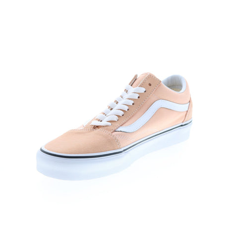 Vans Old Skool VN0A38G1U5Y Mens Pink Suede Lace Up Lifestyle Sneakers Shoes