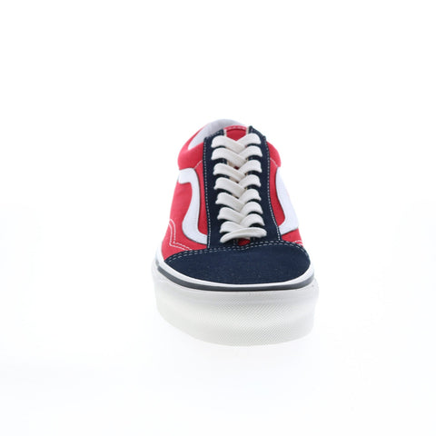 Vans Old Skool 36 DX Anaheim Factory Mens Red Blue Lifestyle Sneakers Shoes