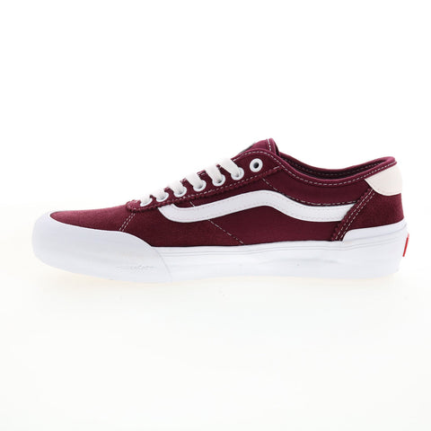 Vans Chima Pro 2 VN0A3MTI2PV Mens Burgundy Suede Lifestyle Sneakers Shoes
