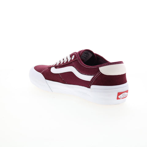 Vans Chima Pro 2 VN0A3MTI2PV Mens Burgundy Suede Lifestyle Sneakers Shoes