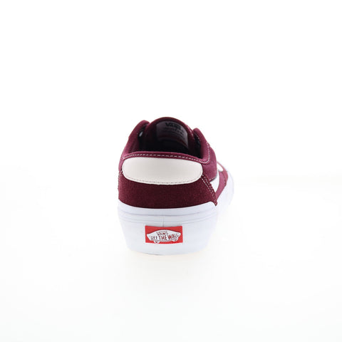 Vans Chima Pro 2 VN0A3MTI2PV Mens Burgundy Suede Lifestyle Sneakers Shoes
