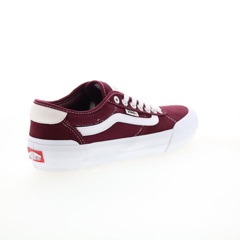 Vans Chima Pro 2 VN0A3MTI2PV Mens Burgundy Suede Lifestyle Sneakers Shoes