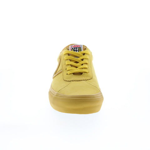 Vans Epoch Sport LX VN0A3MUITGH Mens Yellow Leather Lifestyle Sneakers Shoes