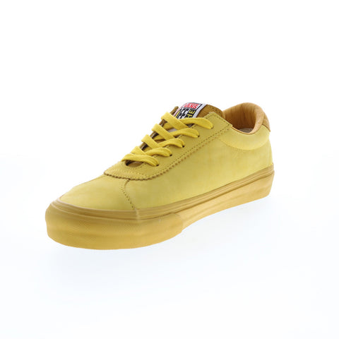 Vans Epoch Sport LX VN0A3MUITGH Mens Yellow Leather Lifestyle Sneakers Shoes